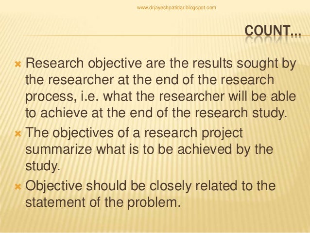 Writing objectives for phd thesis