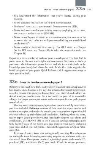 Writing research papers | PDF