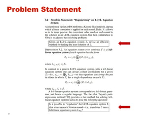 37
Problem Statement
 