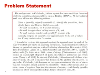 39
Problem Statement
 