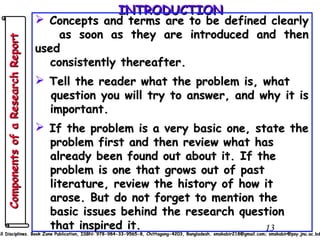 Writing research report | PPT