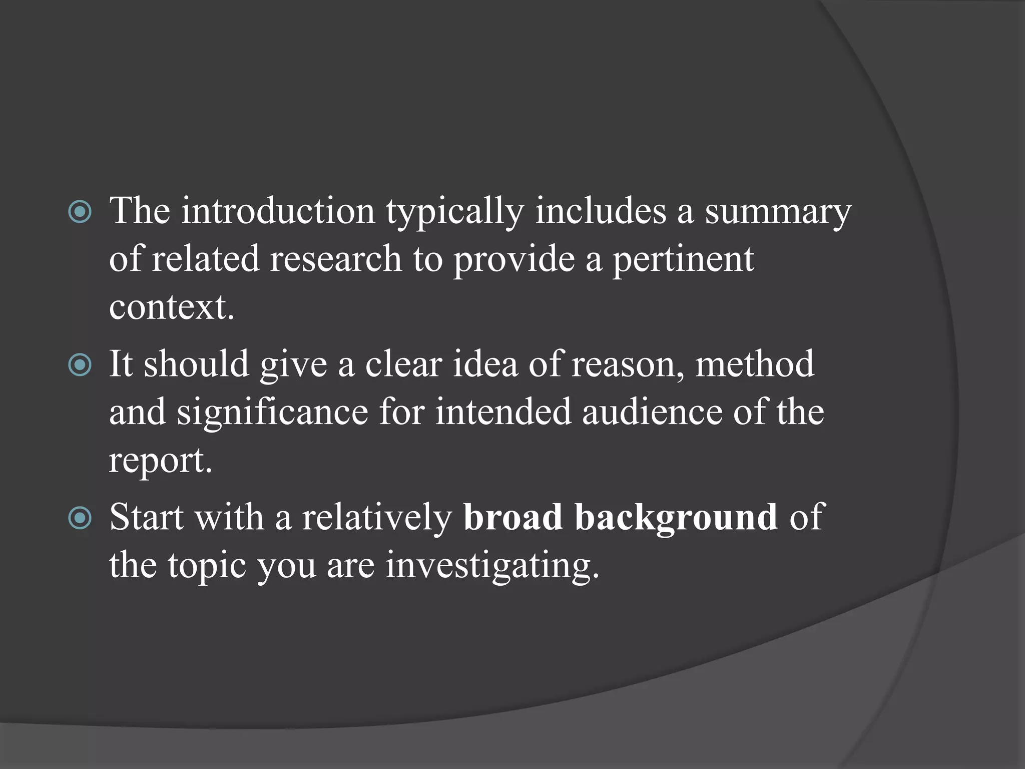 Writing research report | PPTX