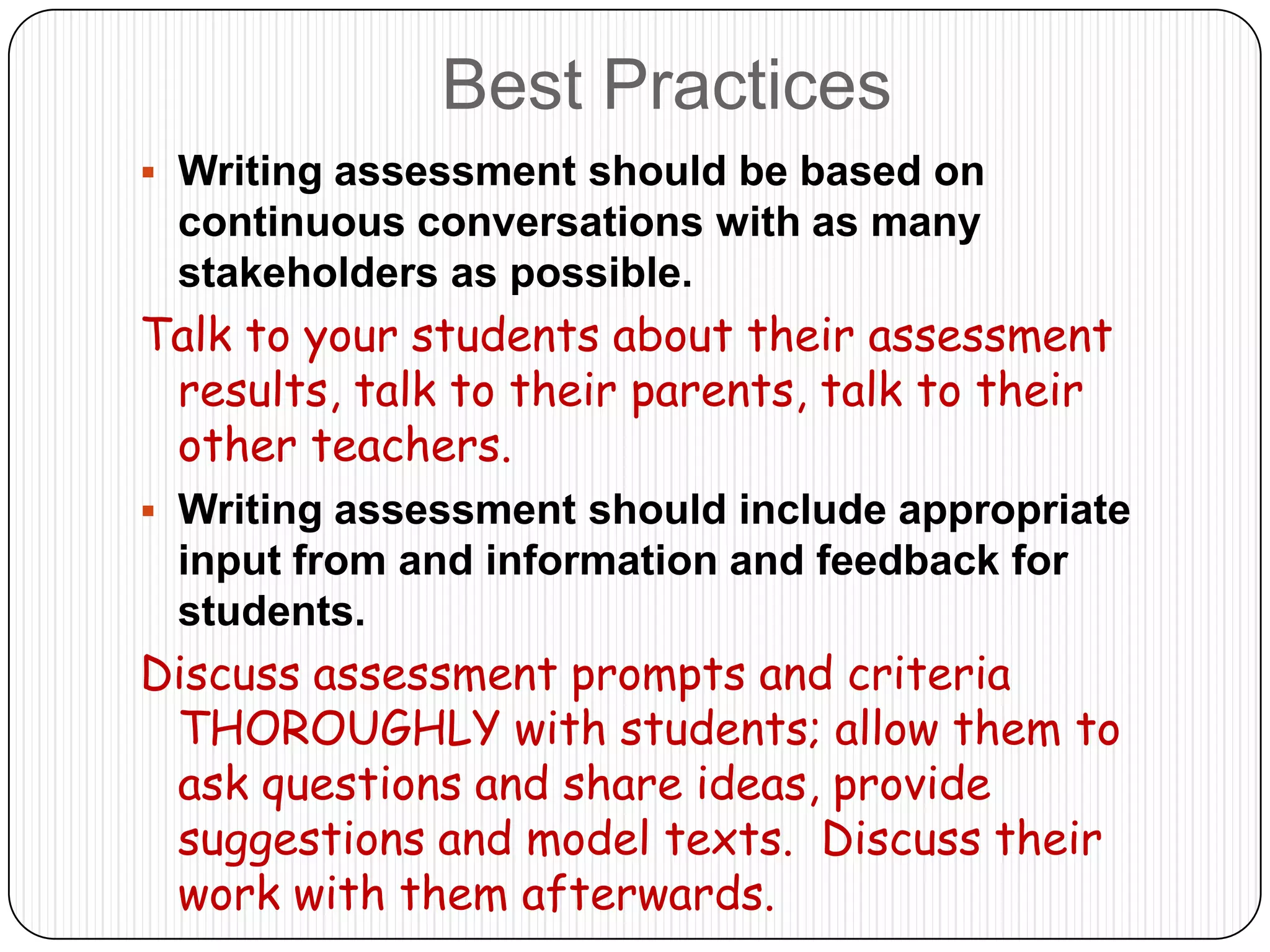 Increase in standardized testing, which complicates classroom objectives.