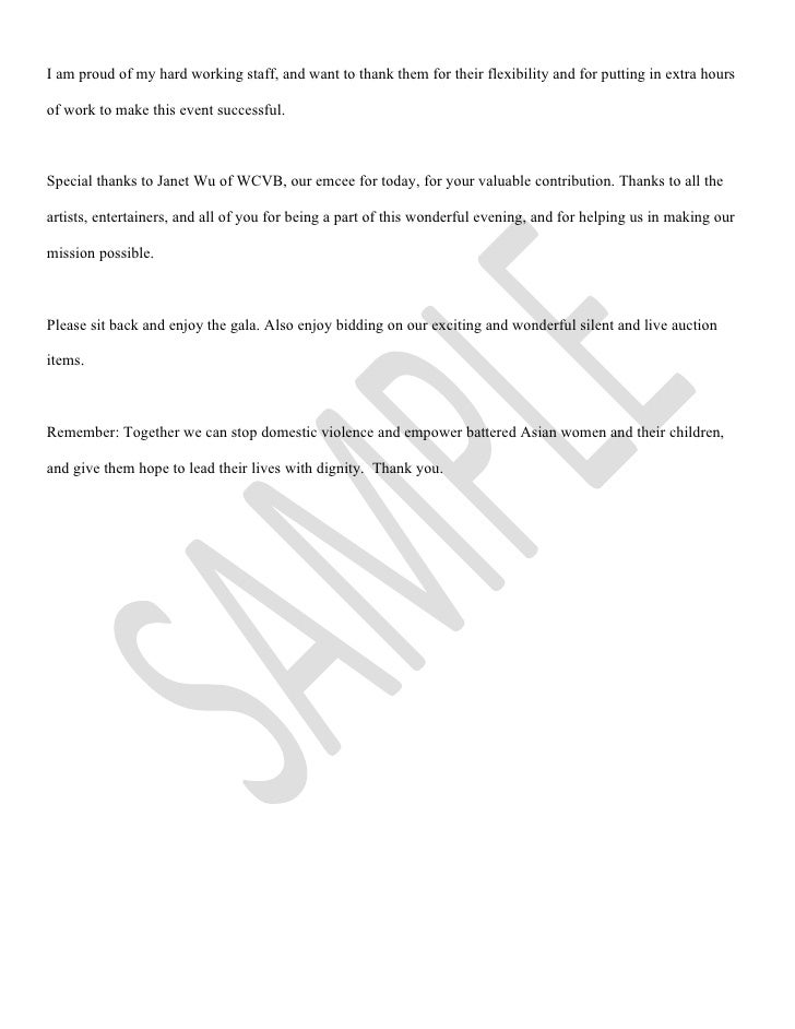 thank you for your hard work letter