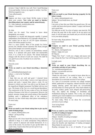 Hsc Writing Booklet.pdf HSC Writing Section by হযবরল English | PDF
