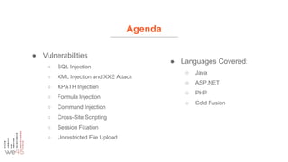 Writing secure code | PPTX