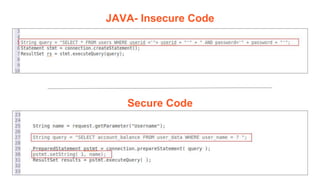 Writing secure code | PPTX