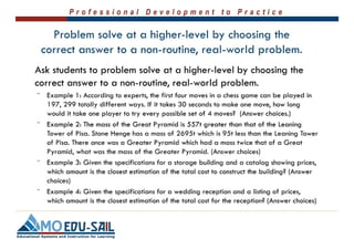 Writing Selected Response Items