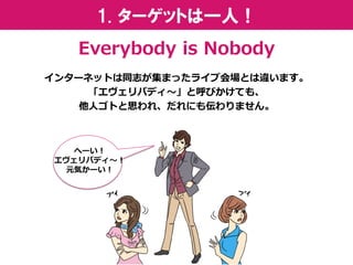 Everybody is Nobody 
ǤϤʤ30 
ռ礯 
1. `åȤһˣ  