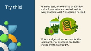 Simplifying, Evaluating Algebraic Expressions | PPTX