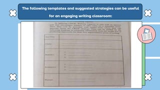WRITING SKILLS in teaching writing eng maj 107 | PPTX