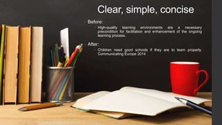 Writing skills the principles | PPTX