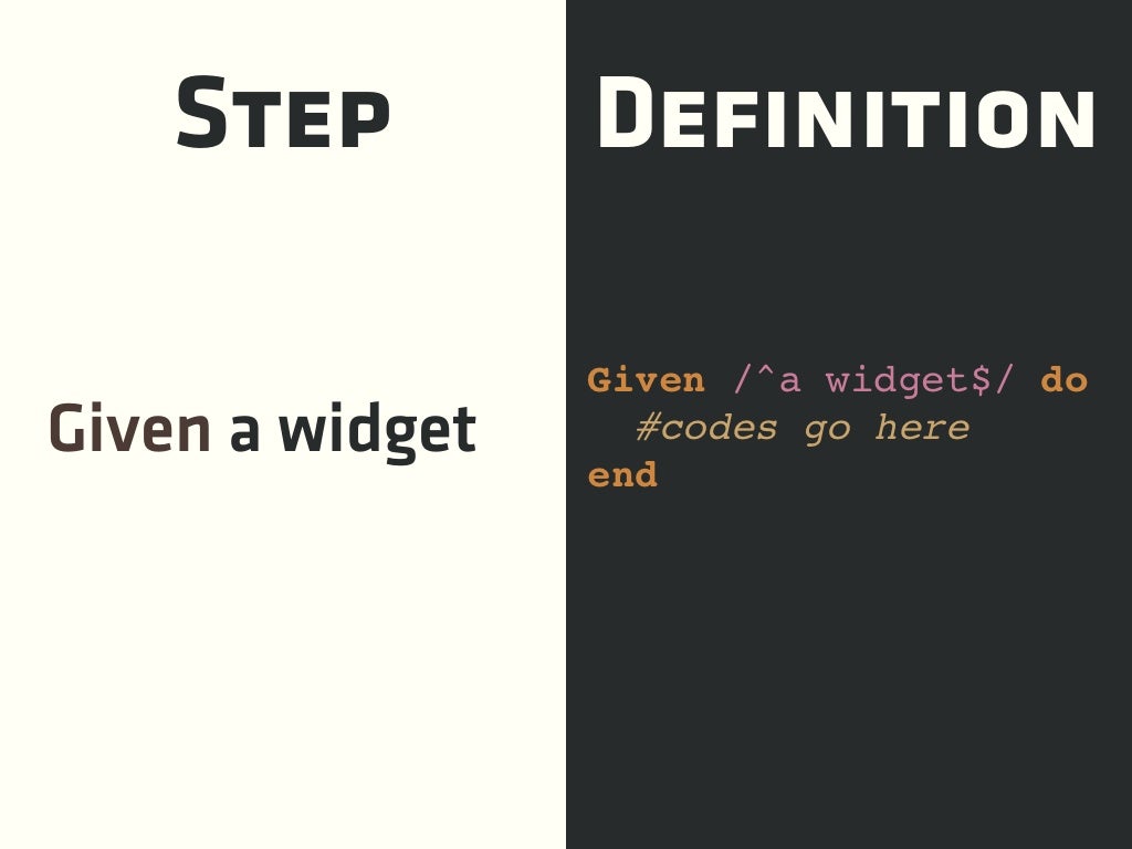Write Scenarios