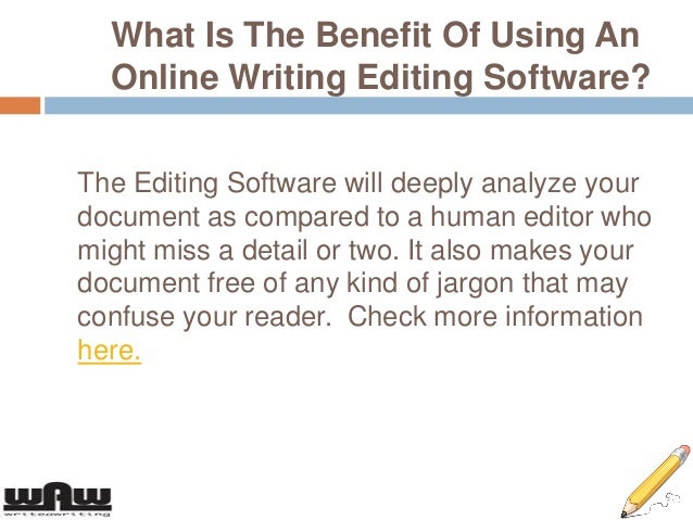 Online writing editing