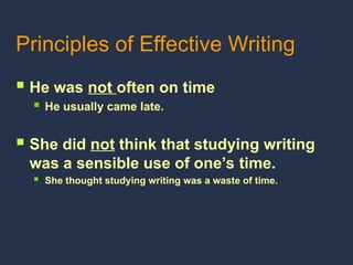 Principle of Effective Writing in Communication for Professional.ppt