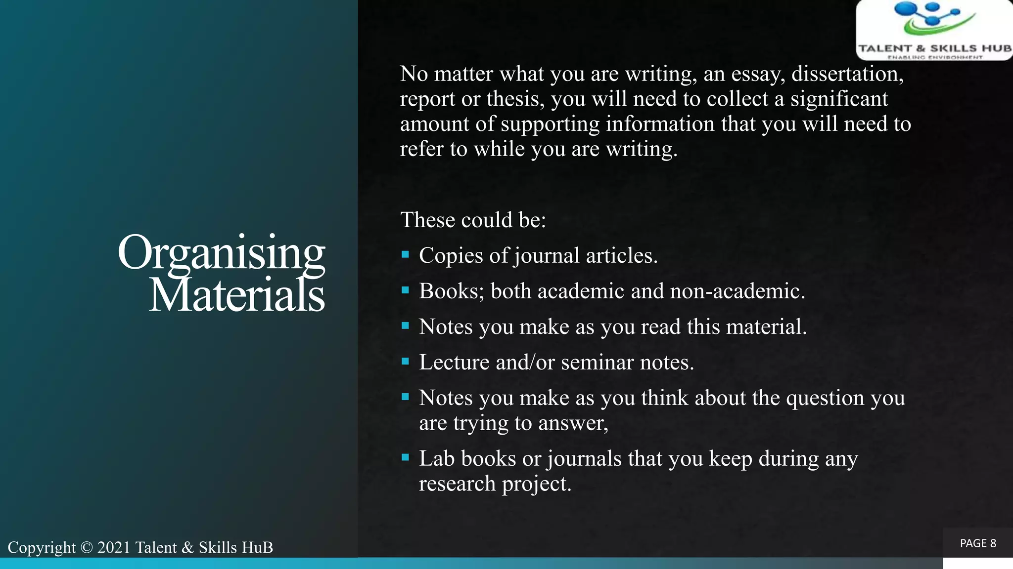 Strategies for Developing Writing Skills | PPTX