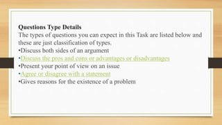 IELTS Writing task 2 | PPTX