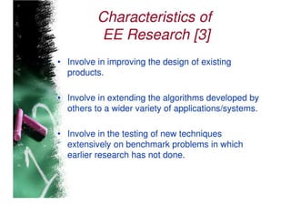 Writing Technical Research Papers