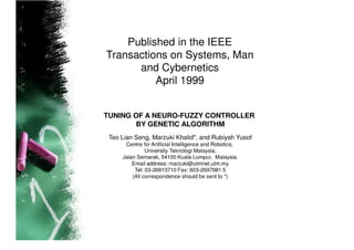 Writing Technical Research Papers