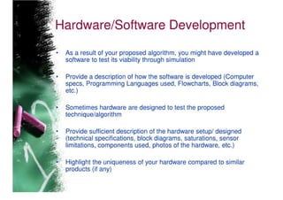 Writing Technical Research Papers