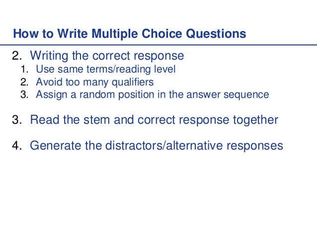 Multiple choice questions quiz picture