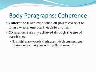 Writing the draft | PPT