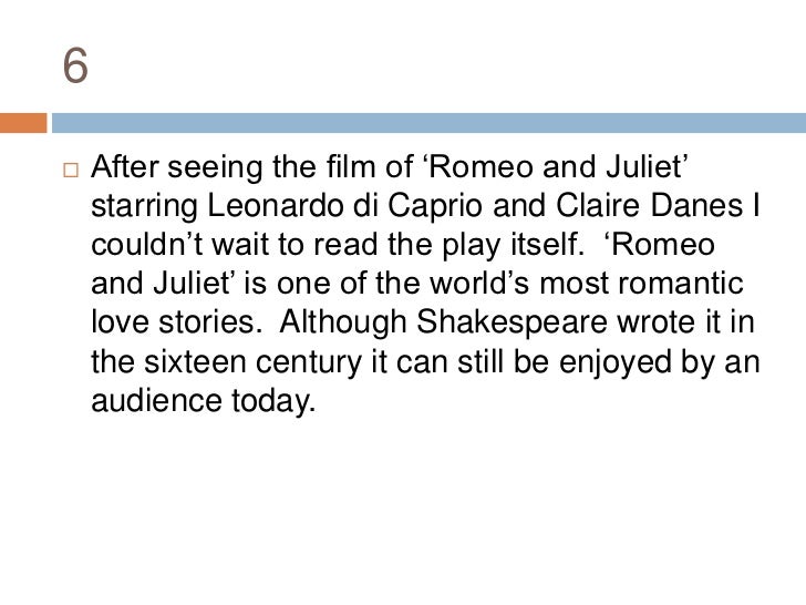 Essay romeo juliet introduction