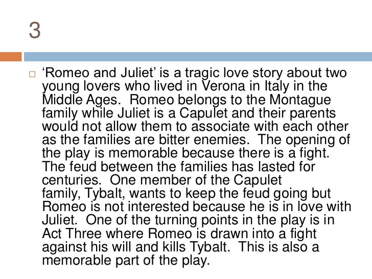 Romeo and juliet introduction monologue