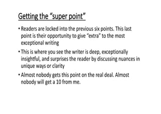 Writing The Perfect DBQ