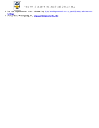 Ubc Writing writing_research_paper_handout(goerzen2011) | DOC