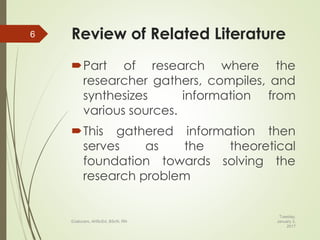 how to cite rrl in research example