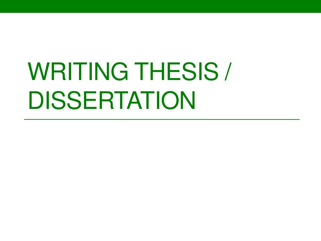 Writing Thesis Chapters 1 3 Guidelines