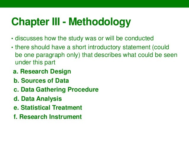 Examples methodology section dissertation