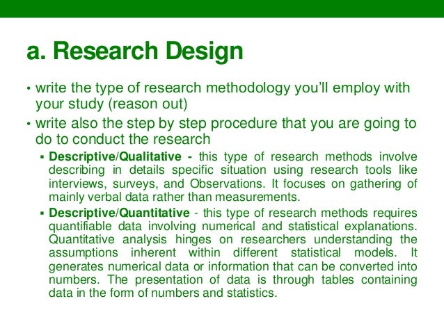 Guidelines on writing a research proposal