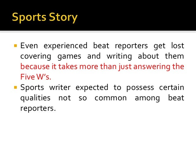 Best sports writing image