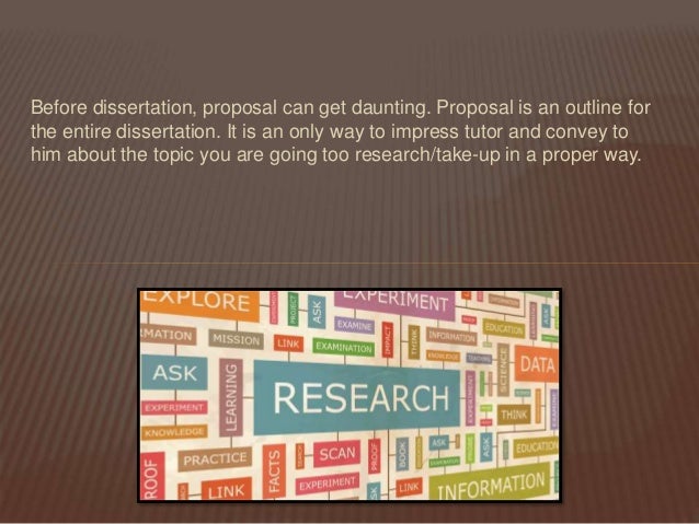 Techniques to write master thesis proposal