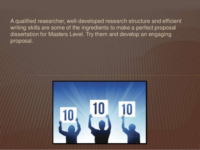 Phd thesis proposal techniques