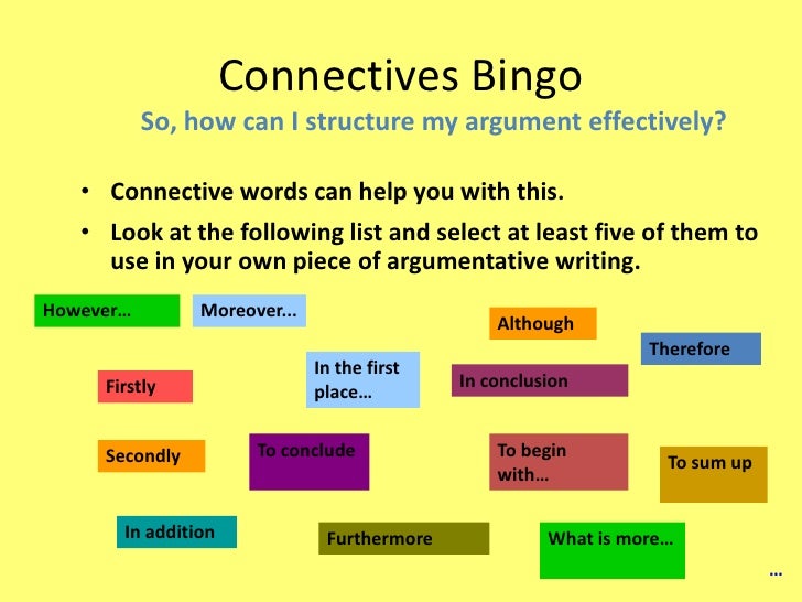 How to write an argumentative paragraph