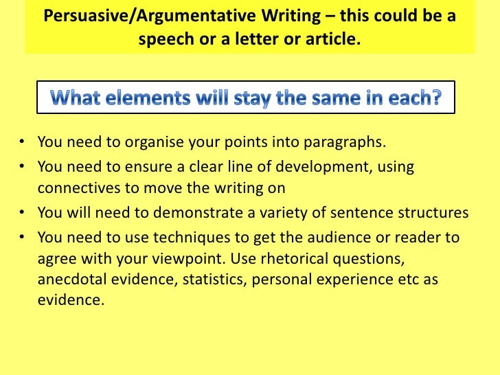 persuasive speech writing bbc bitesize