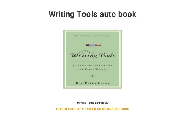 Writing Tools Auto Book