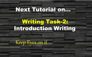IELTS Writing Task 2 | PPTX