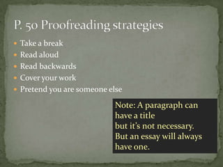 lecture slides for Great Writing 3 Unit 2 | PPTX