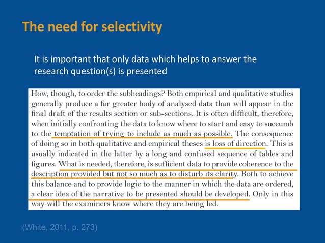 chapter 3 results and discussion sample qualitative research