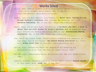 Discuss with a partner. . . Is there evidence that the author did  research  to create the book? 