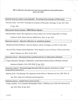 Writing workshop handout