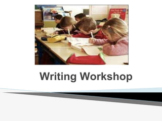 Writing Workshop
 