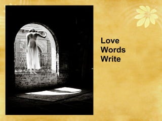 Love Words Write 