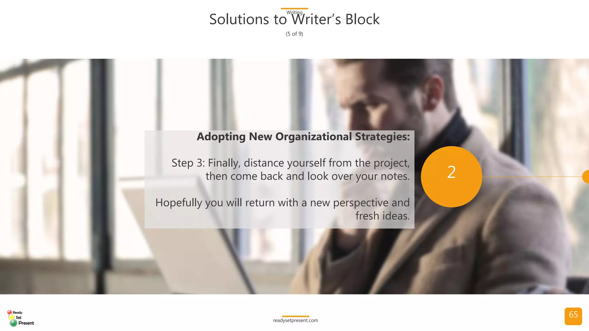 Writing Skills (Comprehensive) PowerPoint Presentation 185 slides with 3 diagrams/charts and 17 high resolution photographs Participant Handout and Writing Skills Glossary with 96 terms