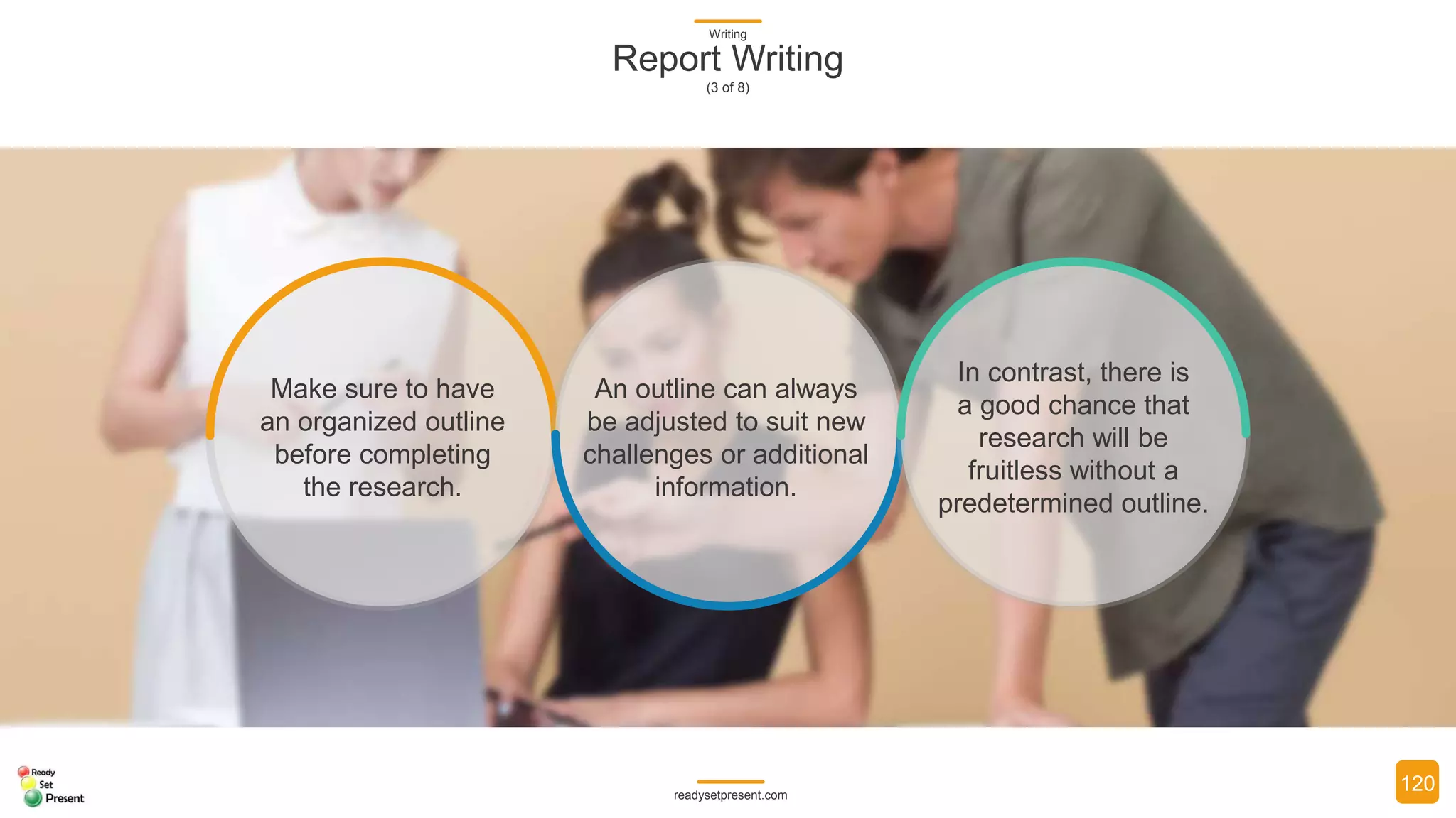 Writing Skills (Comprehensive) PowerPoint Presentation 185 slides with 3 diagrams/charts and 17 high resolution photographs Participant Handout and Writing Skills Glossary with 96 terms