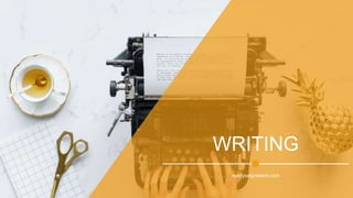 WRITING
readysetpresent.com
 